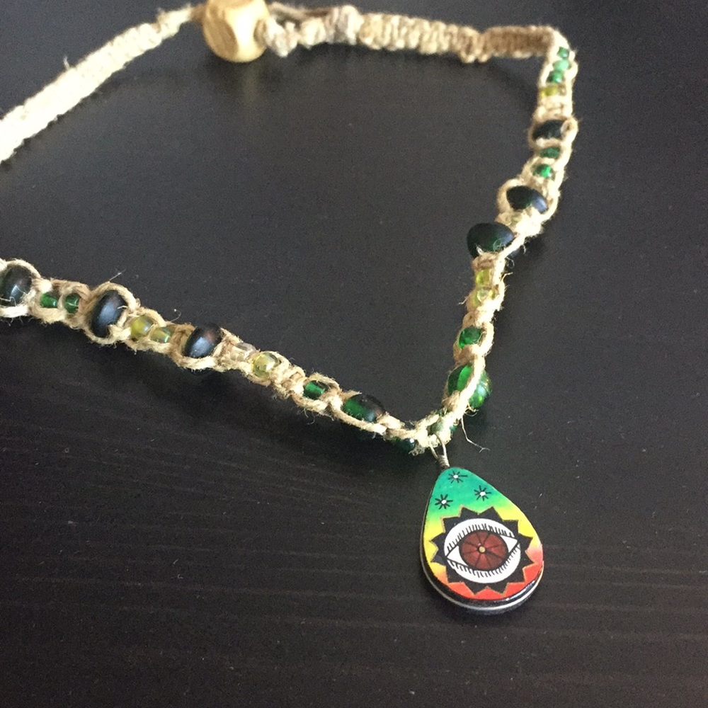 FREE WITH ANY PURCHASE handmade hemp necklace